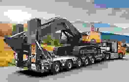 Негабаритная перевозка с учетом высоты в Лесосибирске